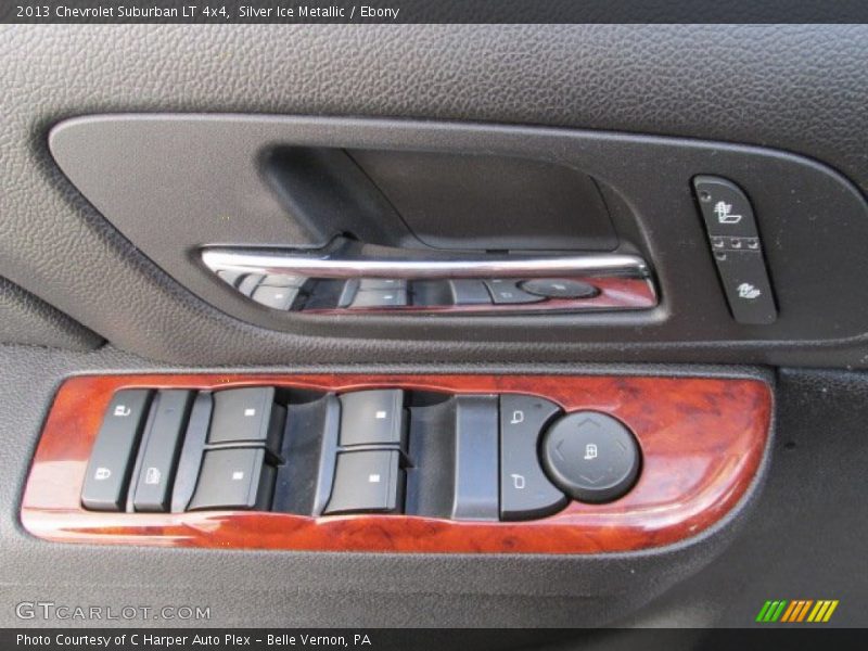 Silver Ice Metallic / Ebony 2013 Chevrolet Suburban LT 4x4