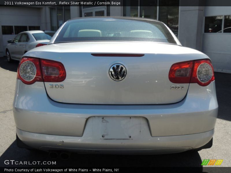 Reflex Silver Metallic / Cornsilk Beige 2011 Volkswagen Eos Komfort