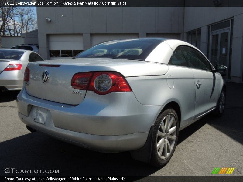 Reflex Silver Metallic / Cornsilk Beige 2011 Volkswagen Eos Komfort