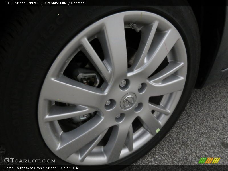 Graphite Blue / Charcoal 2013 Nissan Sentra SL