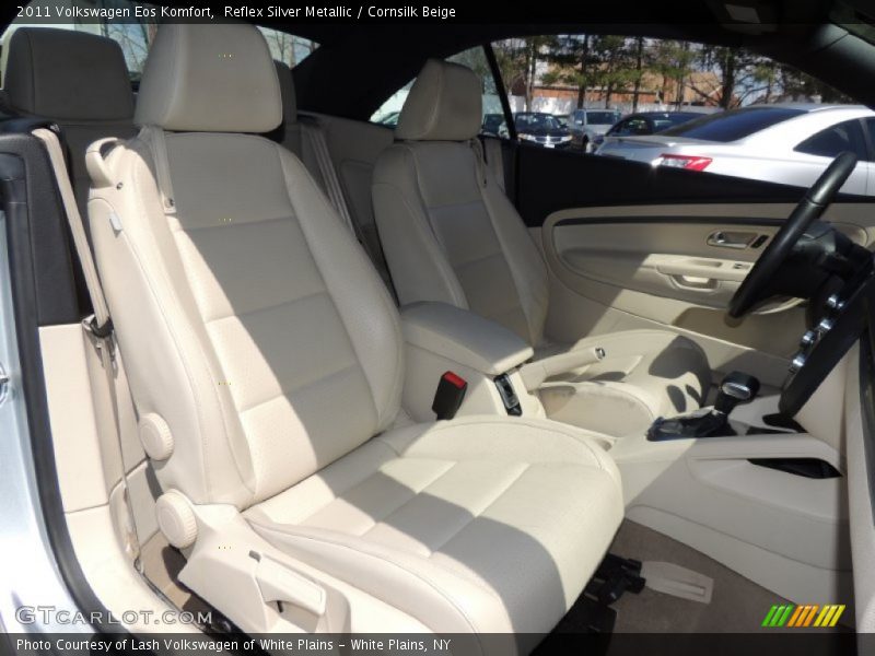 Reflex Silver Metallic / Cornsilk Beige 2011 Volkswagen Eos Komfort