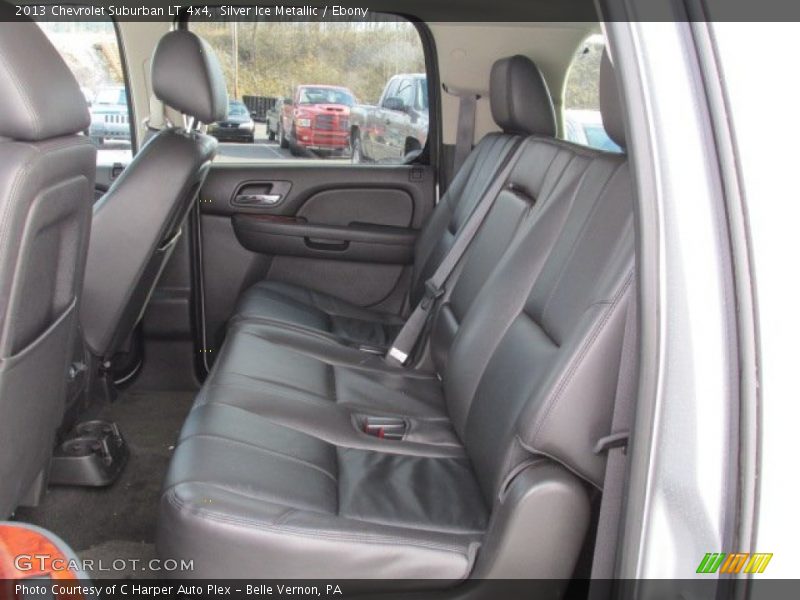 Silver Ice Metallic / Ebony 2013 Chevrolet Suburban LT 4x4