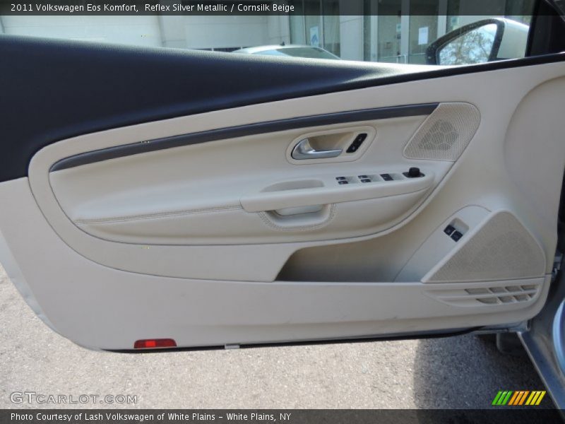 Reflex Silver Metallic / Cornsilk Beige 2011 Volkswagen Eos Komfort