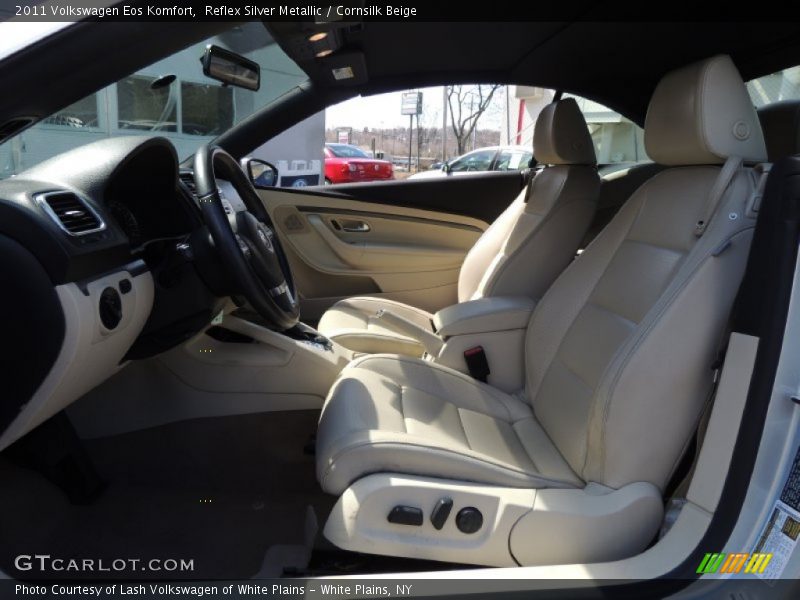 Reflex Silver Metallic / Cornsilk Beige 2011 Volkswagen Eos Komfort