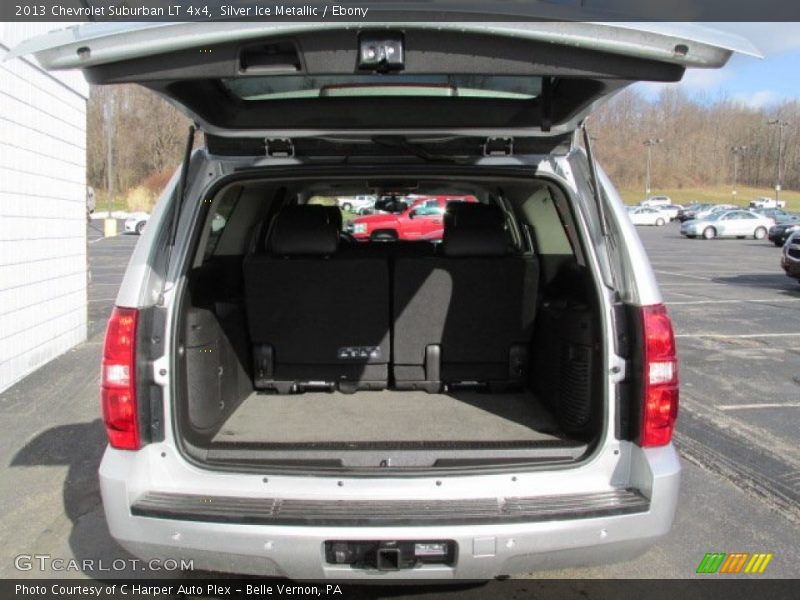 Silver Ice Metallic / Ebony 2013 Chevrolet Suburban LT 4x4