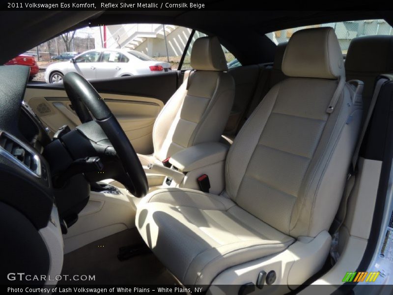 Reflex Silver Metallic / Cornsilk Beige 2011 Volkswagen Eos Komfort