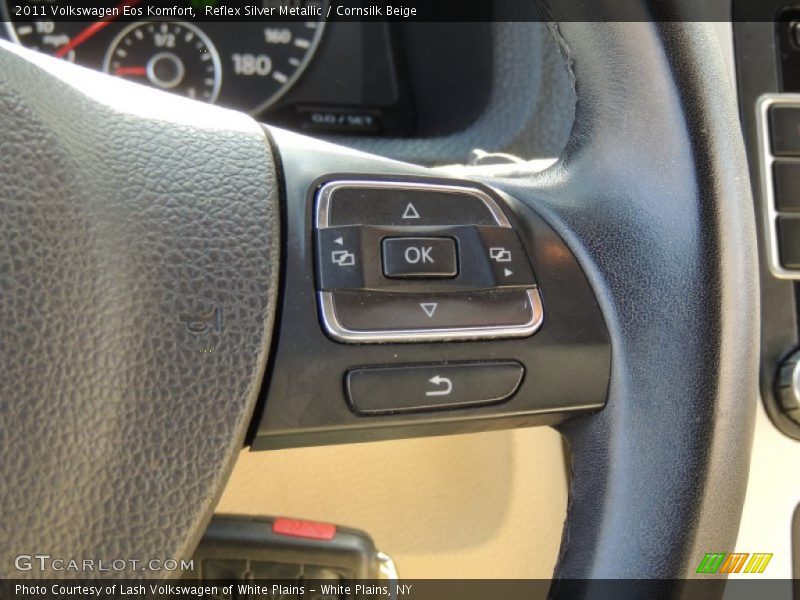 Reflex Silver Metallic / Cornsilk Beige 2011 Volkswagen Eos Komfort
