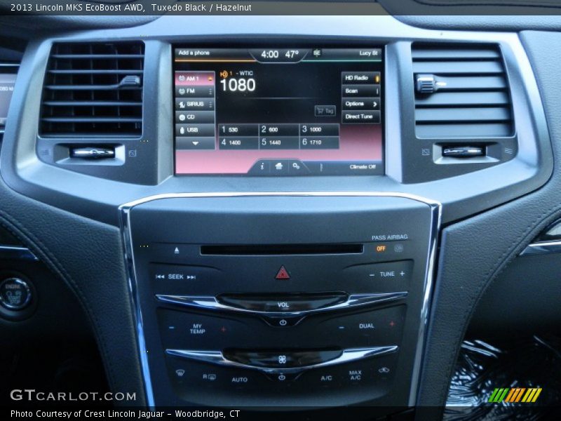 Tuxedo Black / Hazelnut 2013 Lincoln MKS EcoBoost AWD