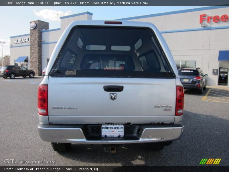 Bright Silver Metallic / Medium Slate Gray 2006 Dodge Ram 2500 SLT Quad Cab 4x4