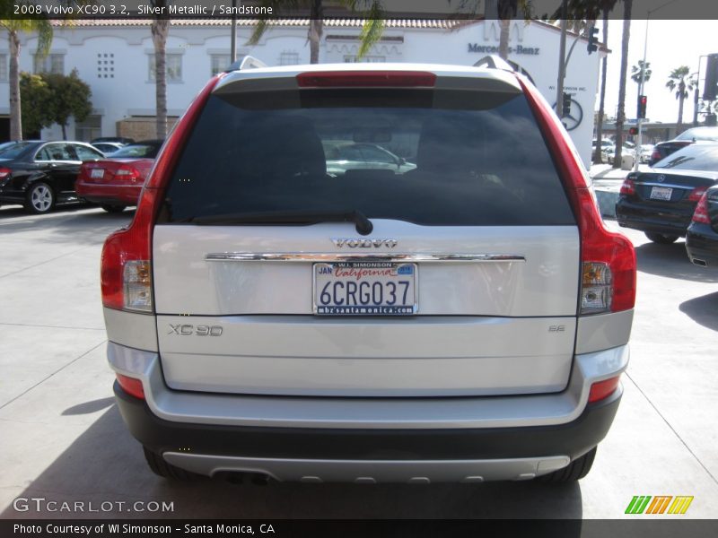 Silver Metallic / Sandstone 2008 Volvo XC90 3.2