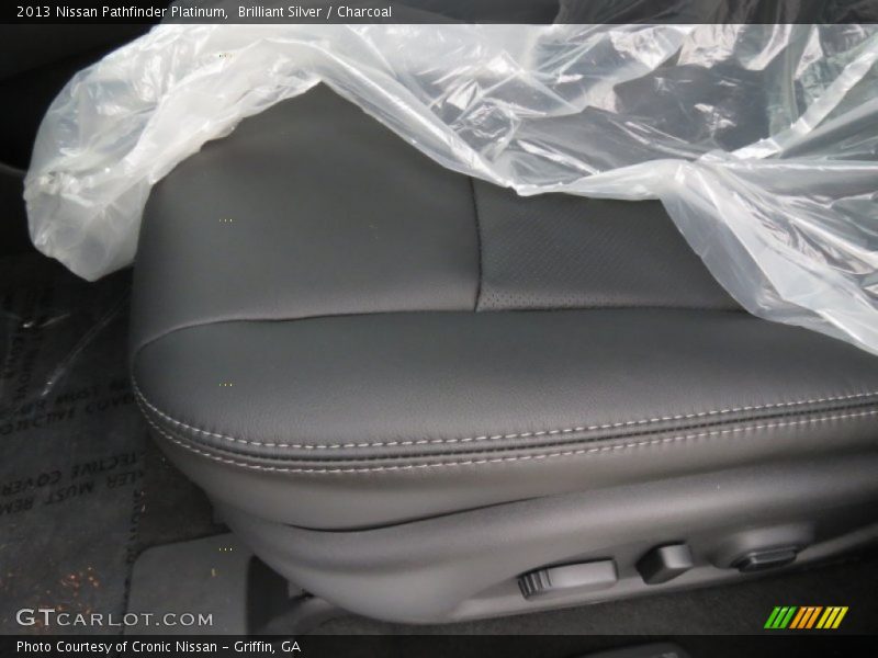 Brilliant Silver / Charcoal 2013 Nissan Pathfinder Platinum