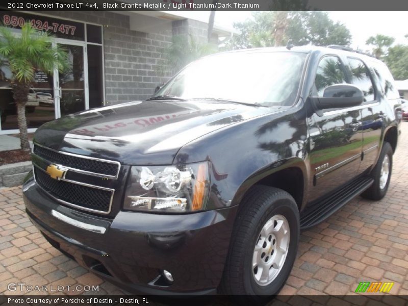 Black Granite Metallic / Light Titanium/Dark Titanium 2012 Chevrolet Tahoe LT 4x4