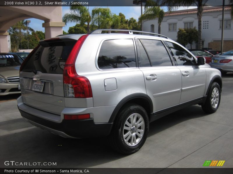 Silver Metallic / Sandstone 2008 Volvo XC90 3.2