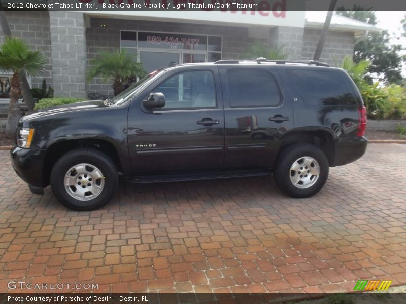 Black Granite Metallic / Light Titanium/Dark Titanium 2012 Chevrolet Tahoe LT 4x4