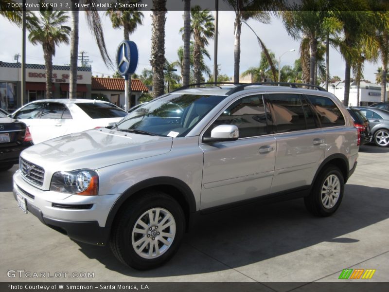 Silver Metallic / Sandstone 2008 Volvo XC90 3.2