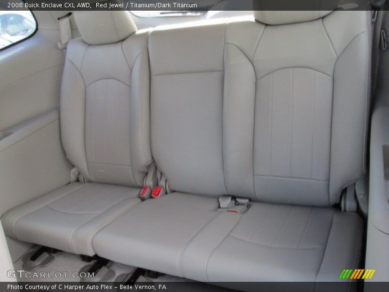 Red Jewel / Titanium/Dark Titanium 2008 Buick Enclave CXL AWD