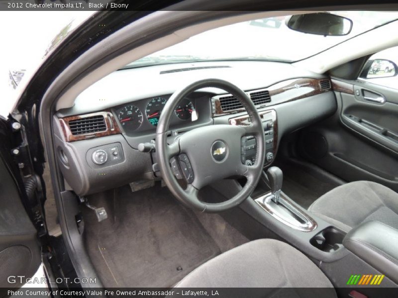 Black / Ebony 2012 Chevrolet Impala LT