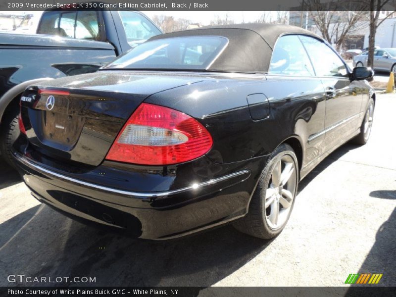Black / Black 2009 Mercedes-Benz CLK 350 Grand Edition Cabriolet