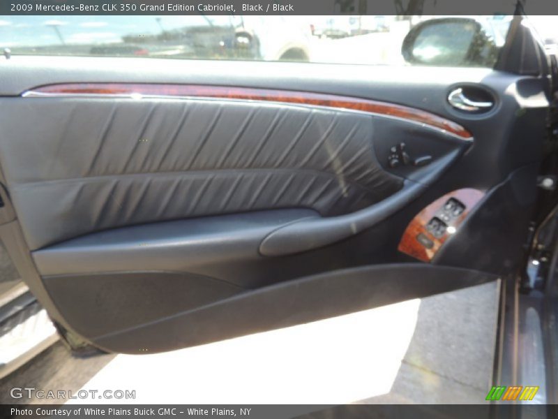 Black / Black 2009 Mercedes-Benz CLK 350 Grand Edition Cabriolet