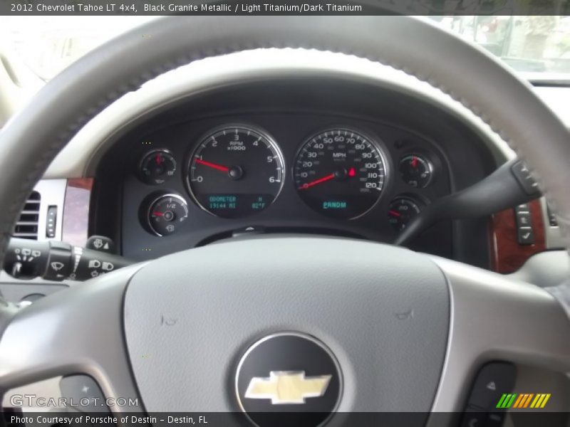 Black Granite Metallic / Light Titanium/Dark Titanium 2012 Chevrolet Tahoe LT 4x4
