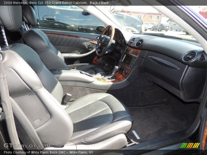 Black / Black 2009 Mercedes-Benz CLK 350 Grand Edition Cabriolet