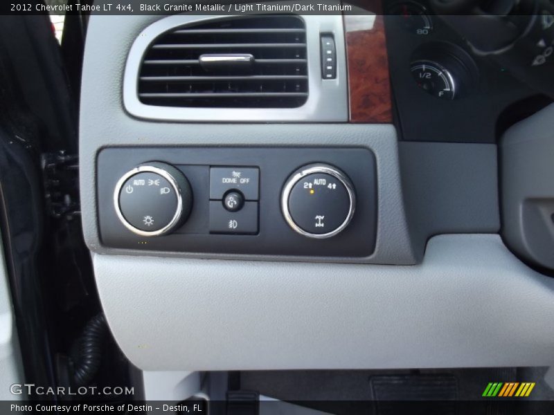 Black Granite Metallic / Light Titanium/Dark Titanium 2012 Chevrolet Tahoe LT 4x4
