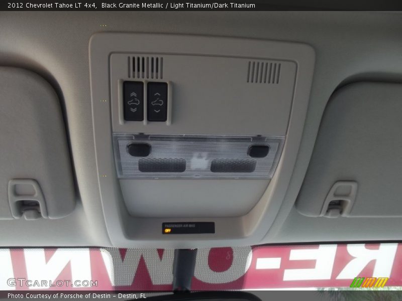 Black Granite Metallic / Light Titanium/Dark Titanium 2012 Chevrolet Tahoe LT 4x4
