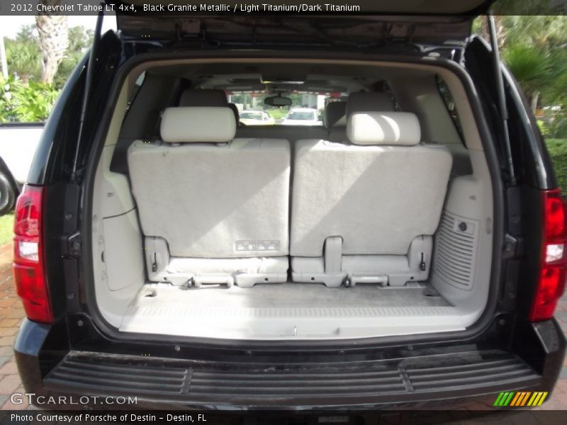 Black Granite Metallic / Light Titanium/Dark Titanium 2012 Chevrolet Tahoe LT 4x4