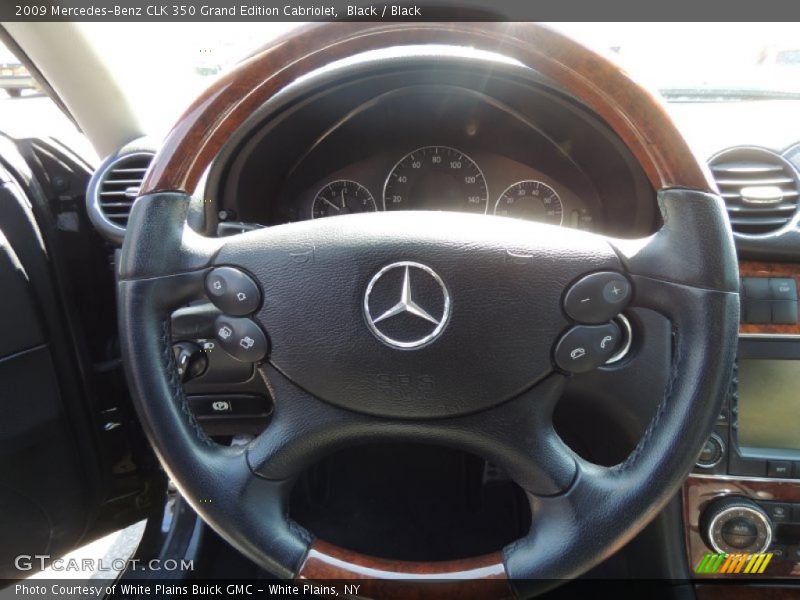 Black / Black 2009 Mercedes-Benz CLK 350 Grand Edition Cabriolet