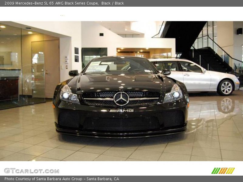 Black / Black 2009 Mercedes-Benz SL 65 AMG Black Series Coupe