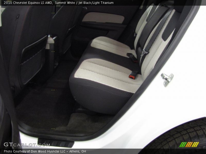 Summit White / Jet Black/Light Titanium 2010 Chevrolet Equinox LS AWD