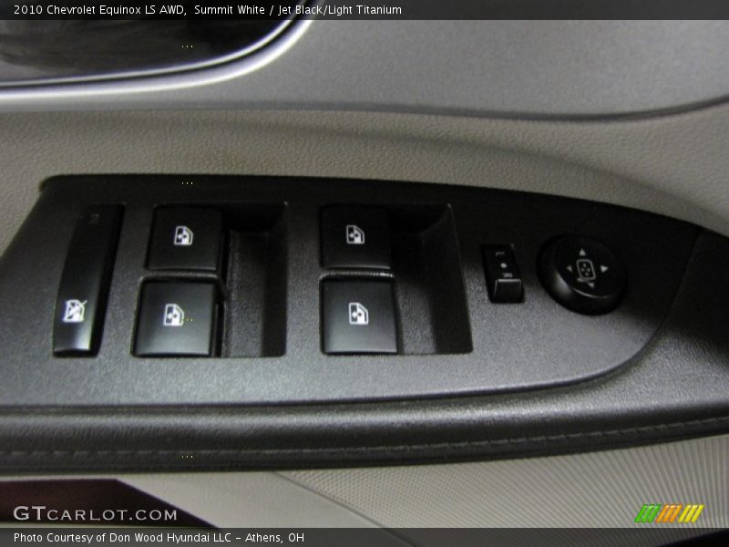 Summit White / Jet Black/Light Titanium 2010 Chevrolet Equinox LS AWD