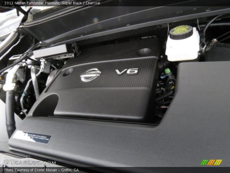 Super Black / Charcoal 2013 Nissan Pathfinder Platinum