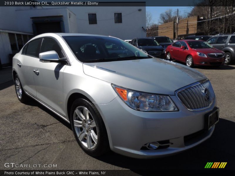 Quicksilver Metallic / Ebony 2010 Buick LaCrosse CXL