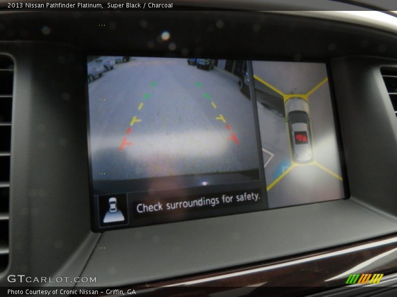 Super Black / Charcoal 2013 Nissan Pathfinder Platinum