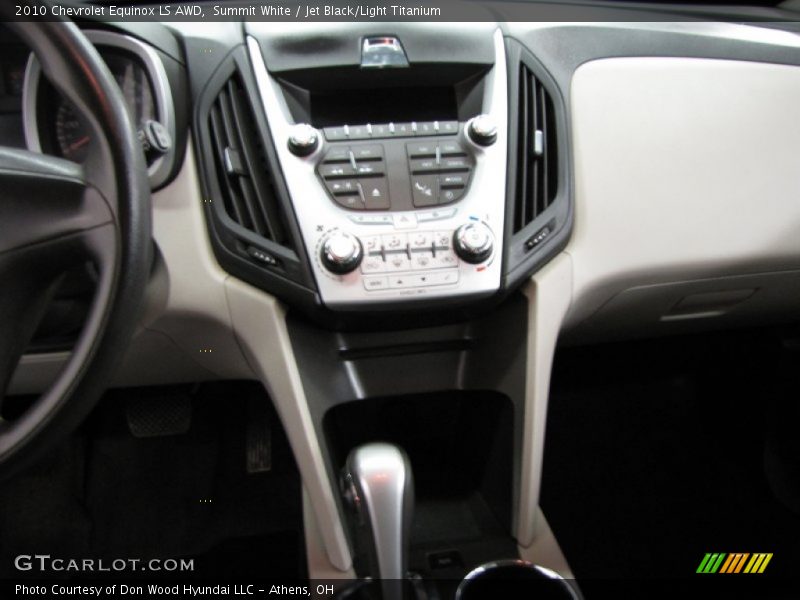 Summit White / Jet Black/Light Titanium 2010 Chevrolet Equinox LS AWD