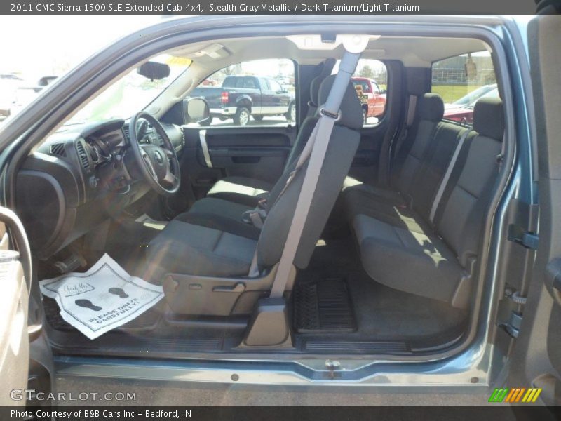 Stealth Gray Metallic / Dark Titanium/Light Titanium 2011 GMC Sierra 1500 SLE Extended Cab 4x4