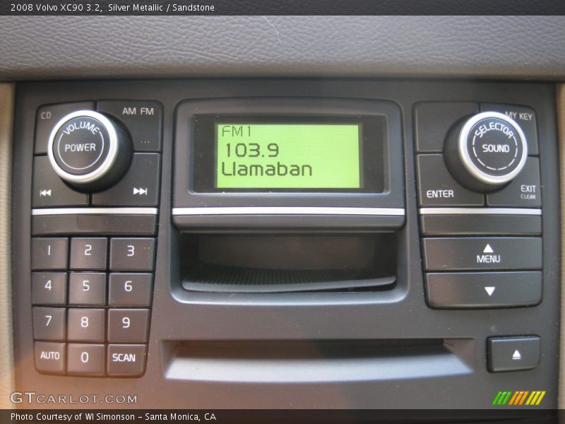 Silver Metallic / Sandstone 2008 Volvo XC90 3.2