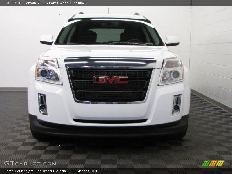 Summit White / Jet Black 2010 GMC Terrain SLE