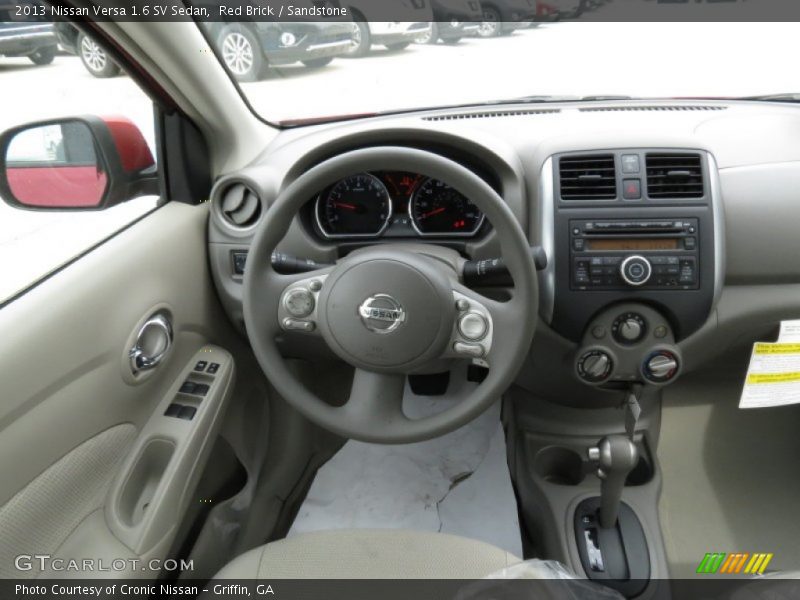 Red Brick / Sandstone 2013 Nissan Versa 1.6 SV Sedan