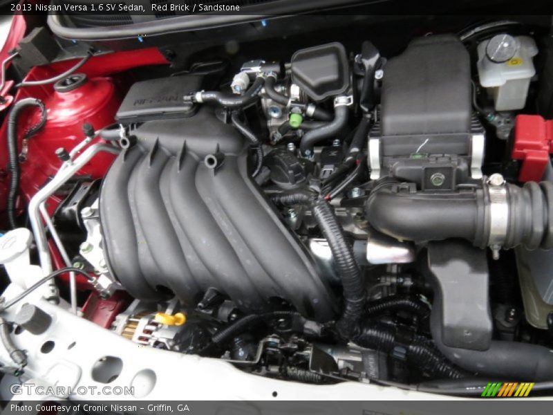 Red Brick / Sandstone 2013 Nissan Versa 1.6 SV Sedan