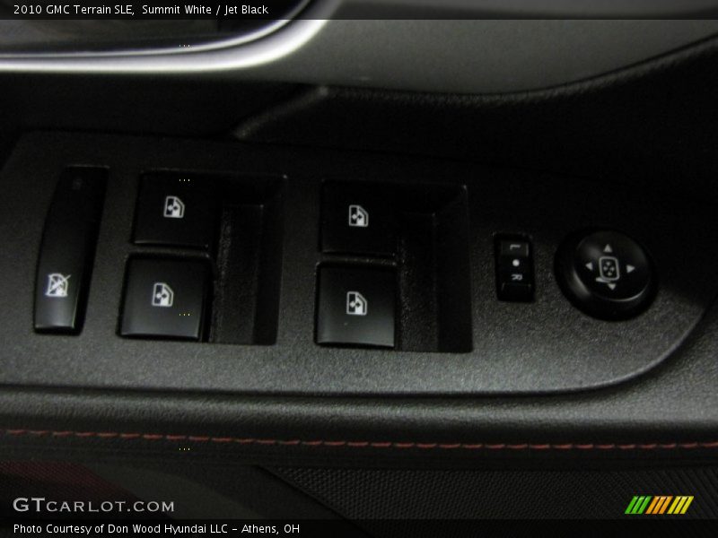 Summit White / Jet Black 2010 GMC Terrain SLE