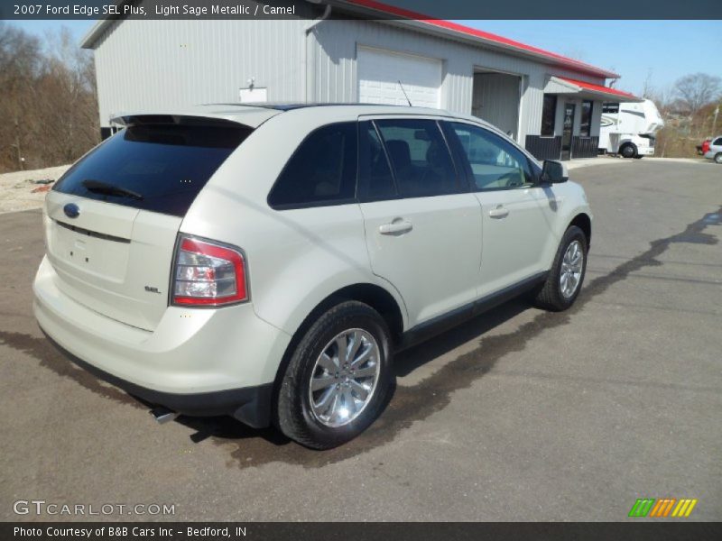 Light Sage Metallic / Camel 2007 Ford Edge SEL Plus