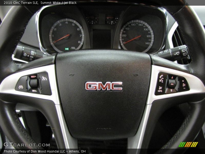 Summit White / Jet Black 2010 GMC Terrain SLE