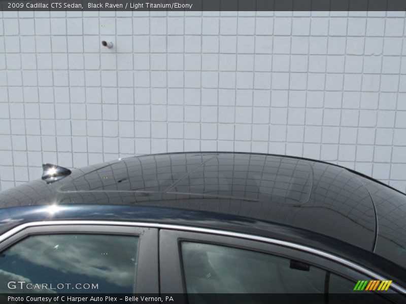 Black Raven / Light Titanium/Ebony 2009 Cadillac CTS Sedan