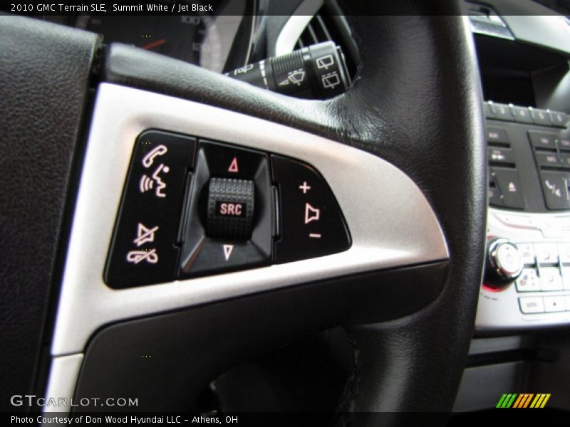 Summit White / Jet Black 2010 GMC Terrain SLE