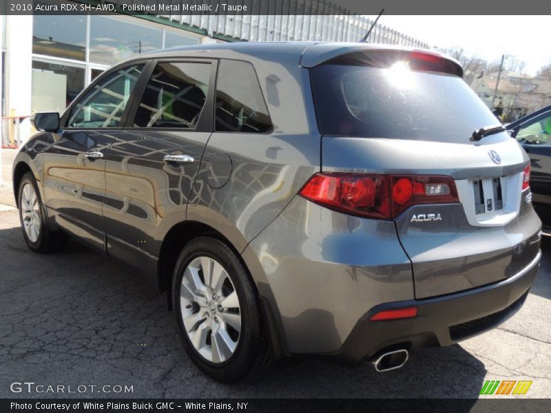 Polished Metal Metallic / Taupe 2010 Acura RDX SH-AWD