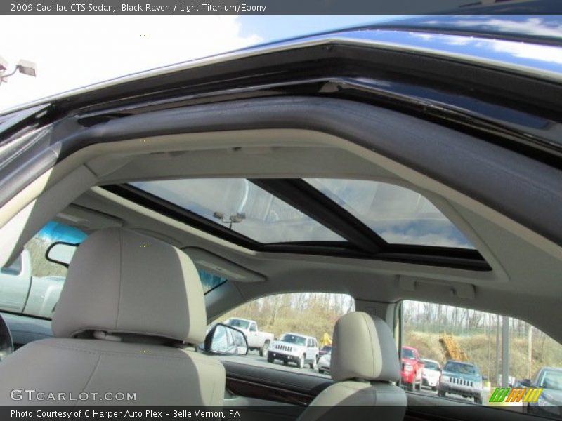 Black Raven / Light Titanium/Ebony 2009 Cadillac CTS Sedan