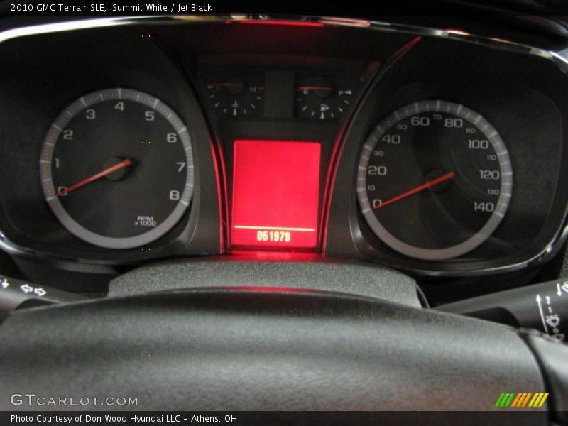 Summit White / Jet Black 2010 GMC Terrain SLE