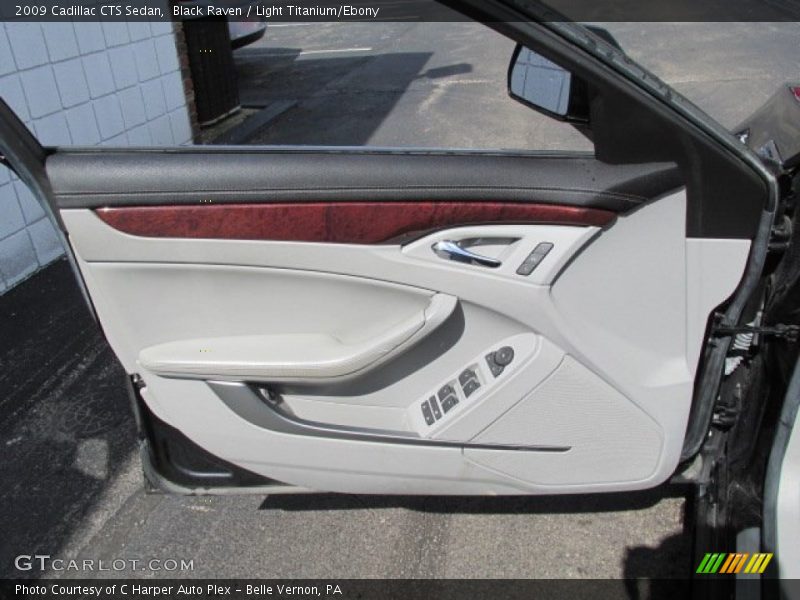Black Raven / Light Titanium/Ebony 2009 Cadillac CTS Sedan